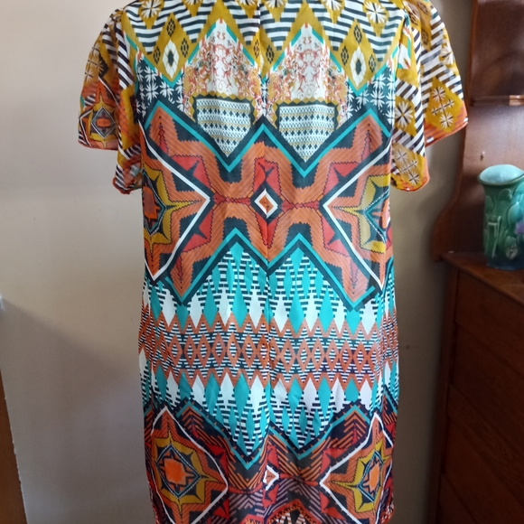 Boho Chic High Low Top - Picture 5 of 8